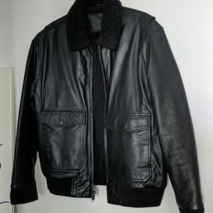 Brand New Levi's Leather Bomber
